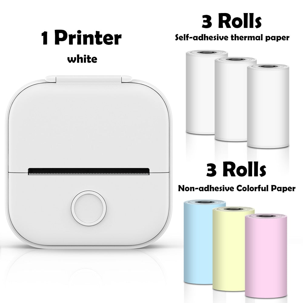 Portable Wireless Thermal Pocket Printer