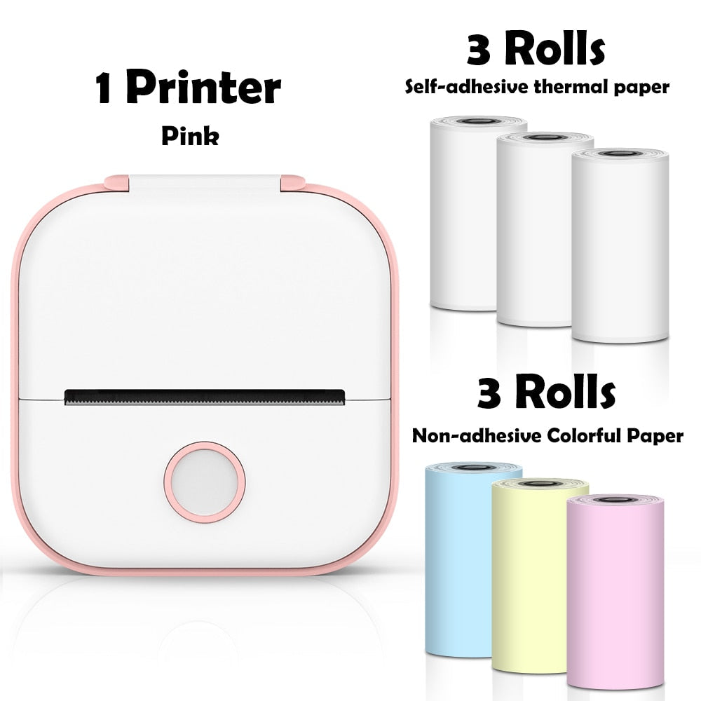 Portable Wireless Thermal Pocket Printer