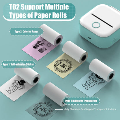 Portable Wireless Thermal Pocket Printer