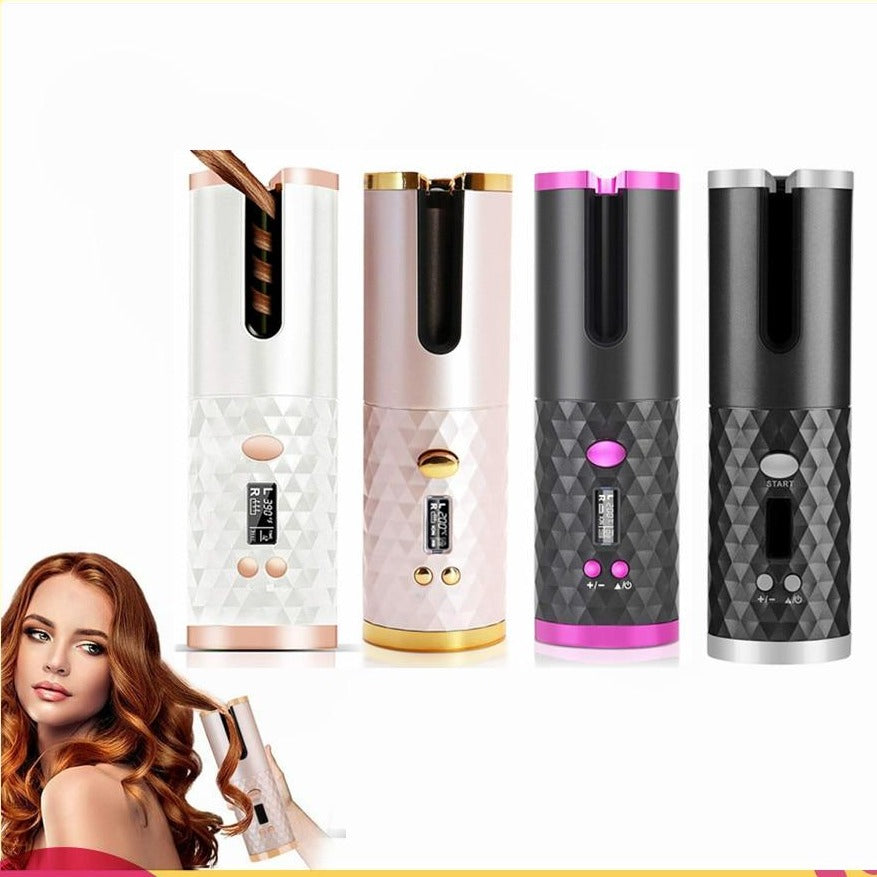 Wireless Auto Hair Curler